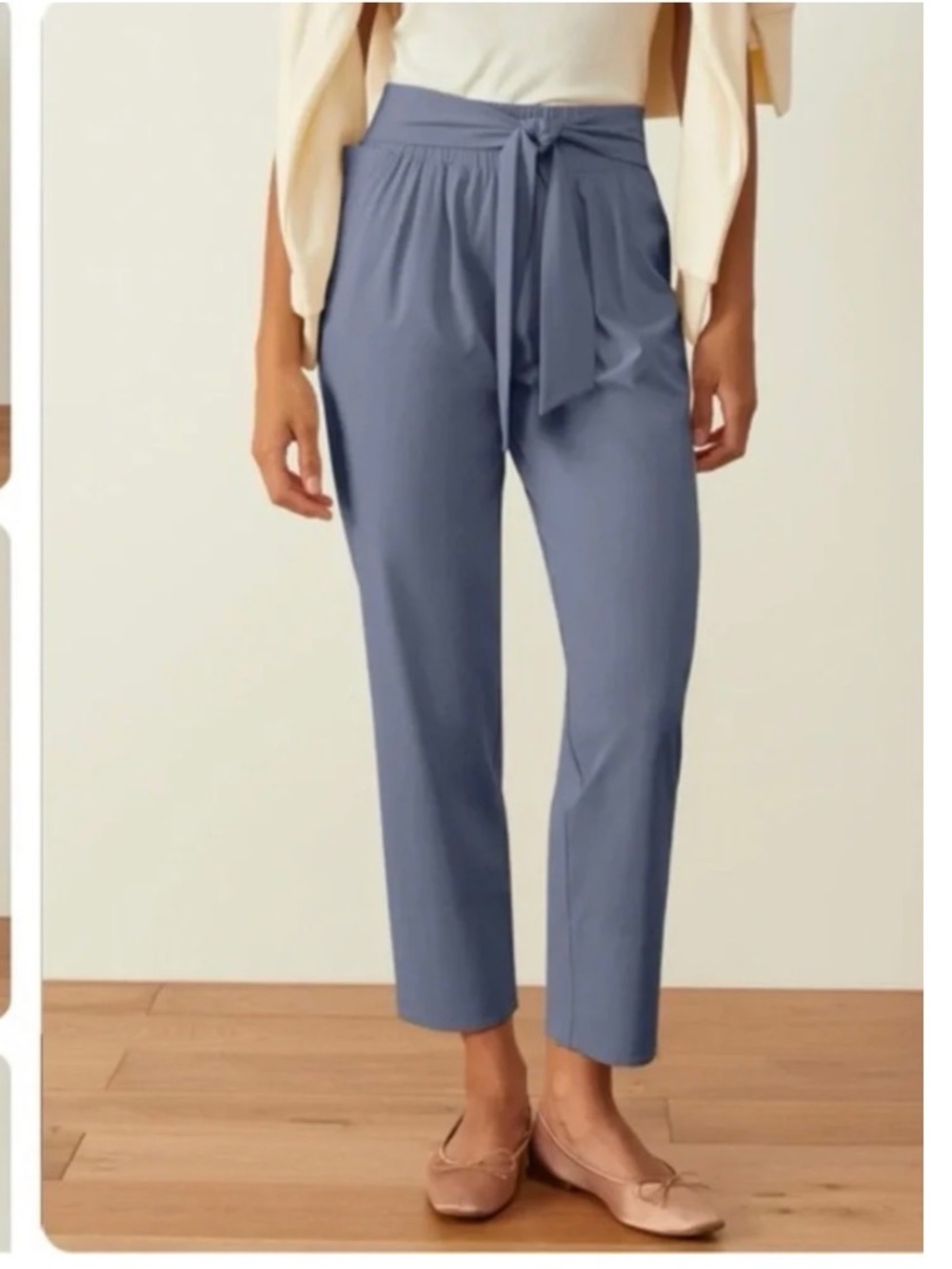 NWT ADAY Easy Days Pants - Mineral Blue - L